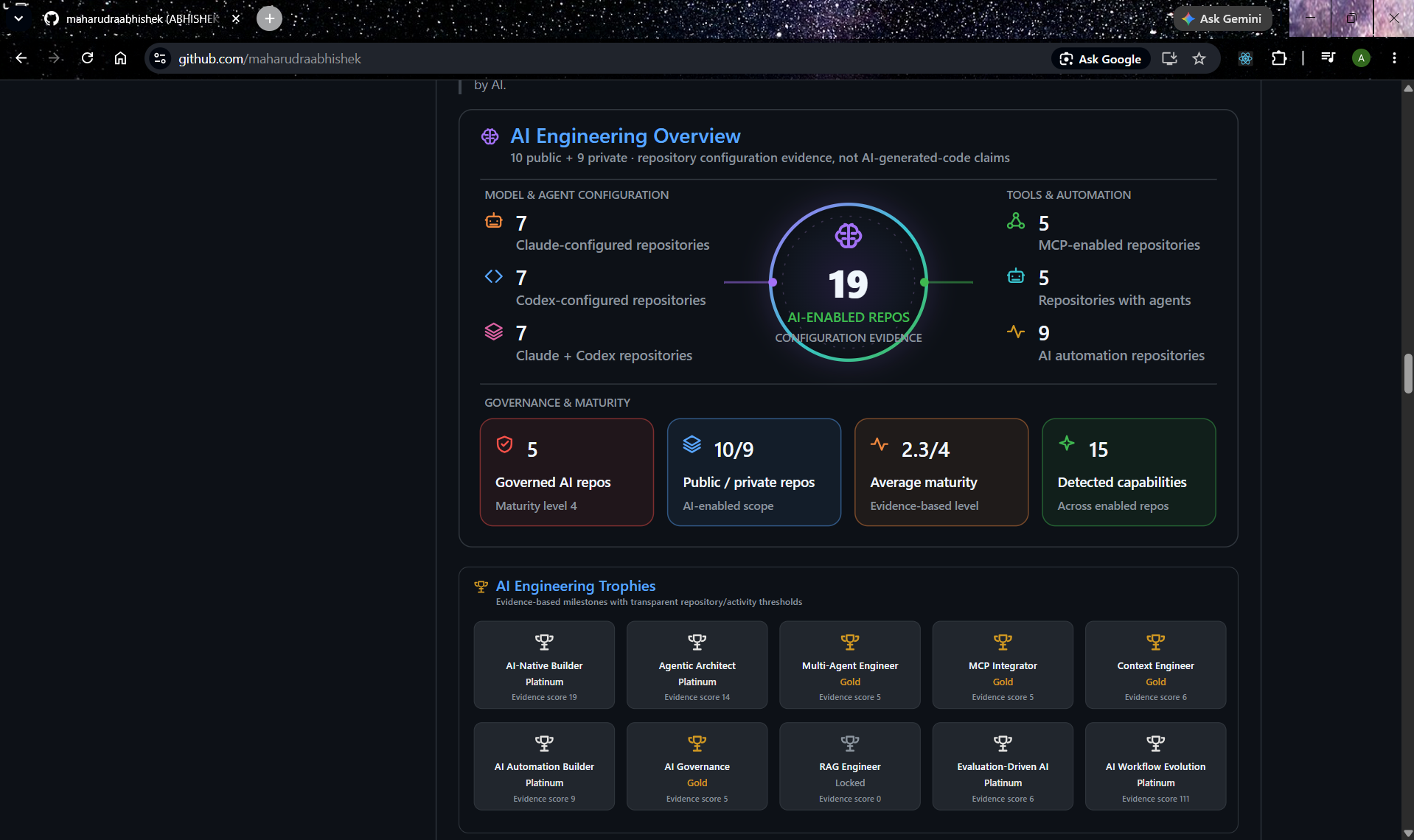 GitHub Analytics Generator screenshot 6: Screenshot 06