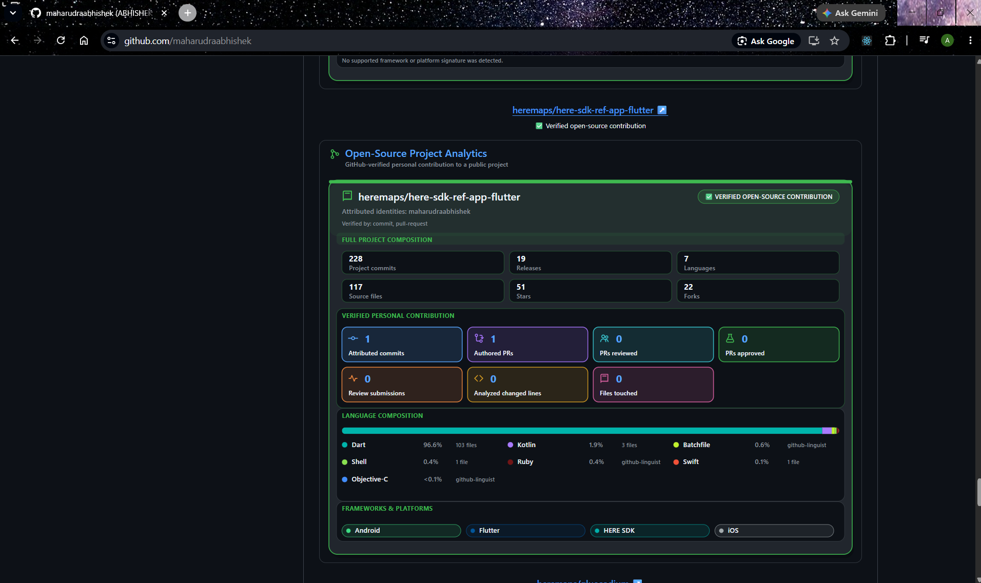 GitHub Analytics Generator screenshot 13: Screenshot 13