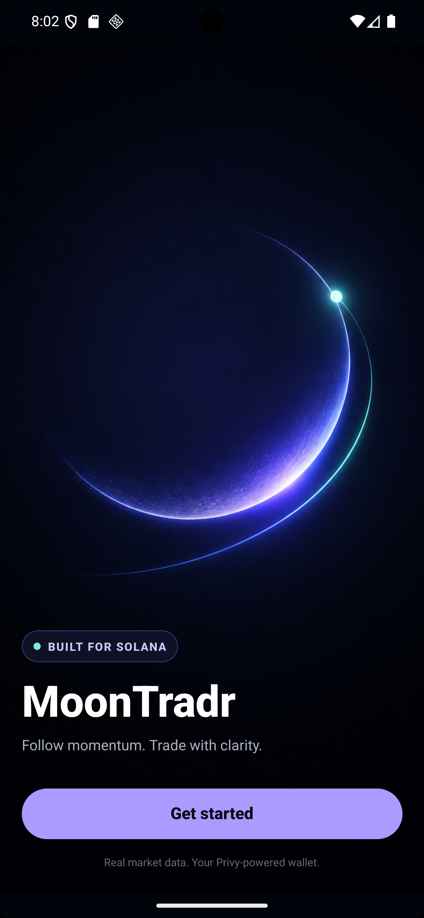 MoonTradr screenshot 1: Moon01