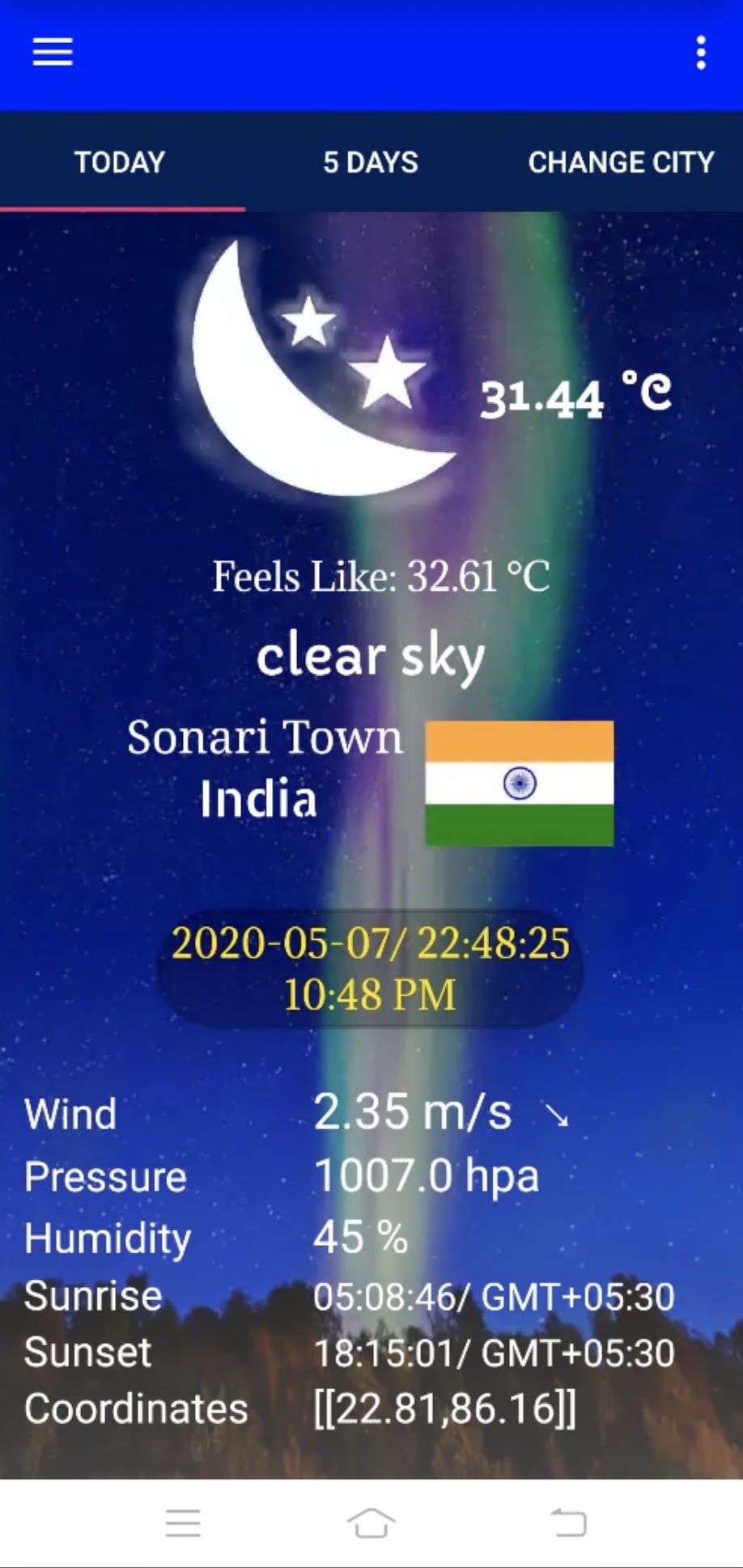Weather Clock screenshot 2: Screenshot 02